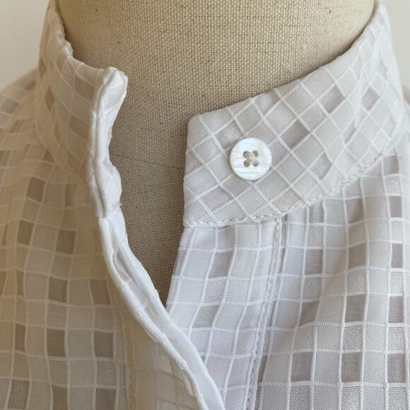 Tuckernuck Sleeveless Waffle Burnout White Shirt Dress sz XS - Picture 5 of 11